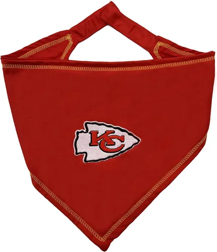 Vista 19 de Pets First NFL Buffalo Bills Banda Anudable para Mascotas, Pequeño/Mediano. Bandana, Bufanda y Babero para Perro y Gato. La Bandana Definitiva