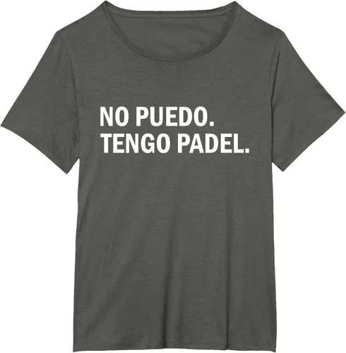 Vista 70 de Camiseta de jugador divertido No Puedo Tengo Padel Hobby