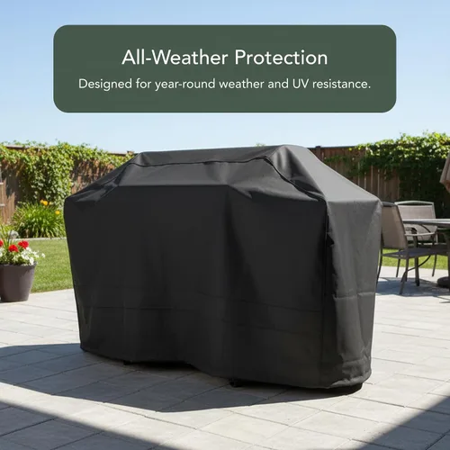 Vista 3 de Covermates Funda para parrilla de isla, resistente a los desgarros, resistente al agua, para todo tipo de clima, con rejillas de ventilación