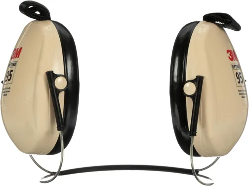 Vista 14 de 3M PELTOR Protección Auditiva Optime 95 Orejeras, Copas Ajustables, Compatible con E-A-Rfit, Acero Inoxidable