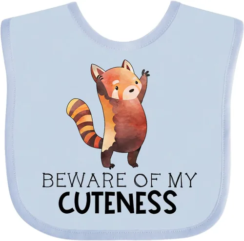 Vista 20 de inktastic Beware Of My Cuteness Cute Red Panda Babero