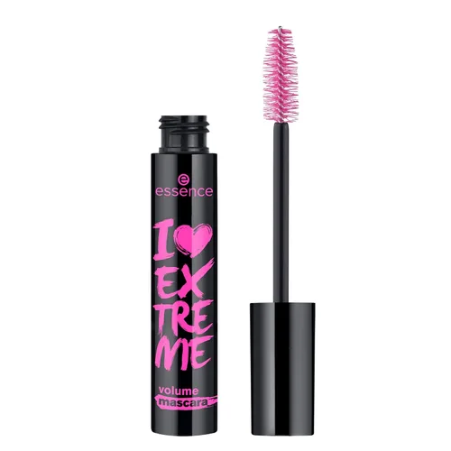 Vista 10 de essence Máscara I Love Extreme Crazy Volume (Paquete de 1) Volumen intenso y dramático y longitud en un solo trazo Vegana y libre de crueldad