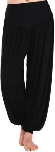 Vista 96 de Pantalones de algodón modal para mujer de AvaCostume, pantalones suaves para practicar yoga o deportes.
