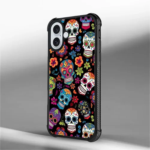 Vista 421 de Funda compatible con iPhone 8, a prueba de golpes, antiarañazos, bandera de ciervos de cola blanca de grano de madera estadounidense