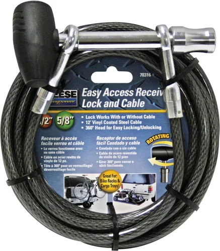 Vista 3 de Reese towpower 7031600 Cerradura y Cable de acero