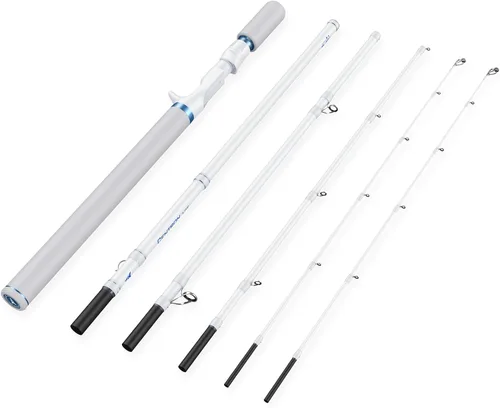 Vista 13 de KastKing Centron Lite Travel Fishing Rods, Portable 4/5 Piece Spinning & Casting Rods, Extra Twin-Tip, IM6 Graphite Blanks, Stainless Steel Guides
