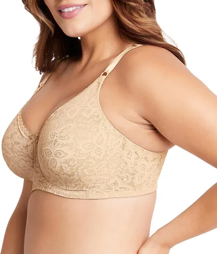 Vista 2 de Bali Women's N Smooth Stretch Lace Underwire Bra Df3432
