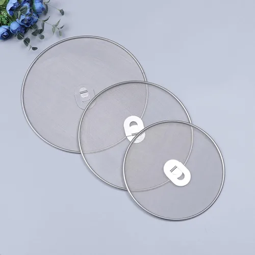 Vista 7 de Splatter Screen Stainless Steel Fine Mesh 3pcs