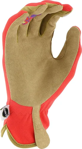Vista 3 de Miracle-Gro MG86201 Guantes de palma de cuero sintético