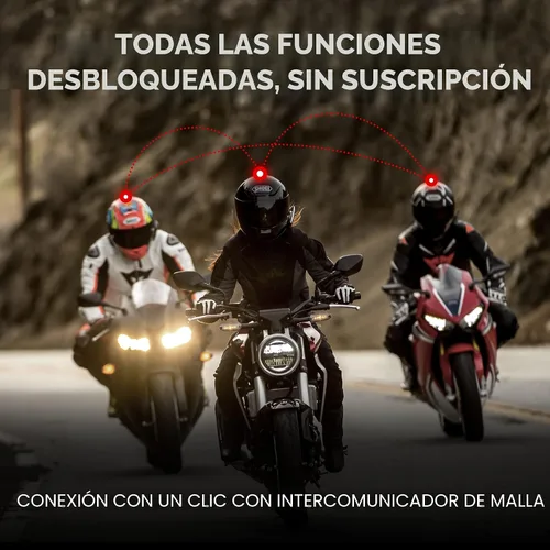 Vista 2 de Sena Harman Kardon - Auriculares Bluetooth de comunicación para motocicleta 50S con sonido de Harman Kardon, sistema de intercomunicación de malla