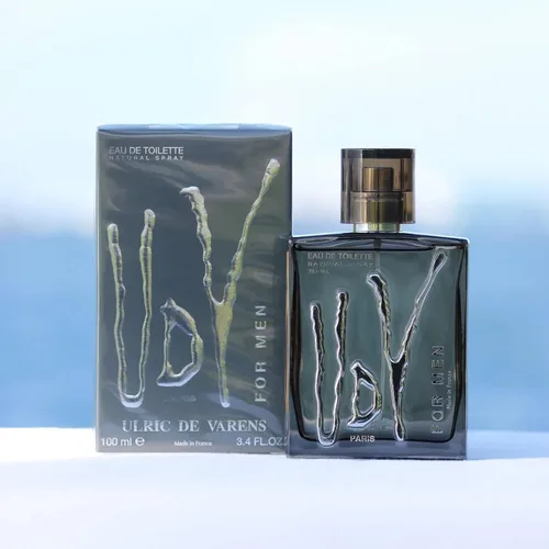 Vista 3 de Udv Black By Ulric de Varens Eau De Toilette Spray para hombre de 3.4 oz