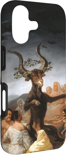Vista 3 de Francisco Goya - Funda para iPhone 17, diseño de Brujas