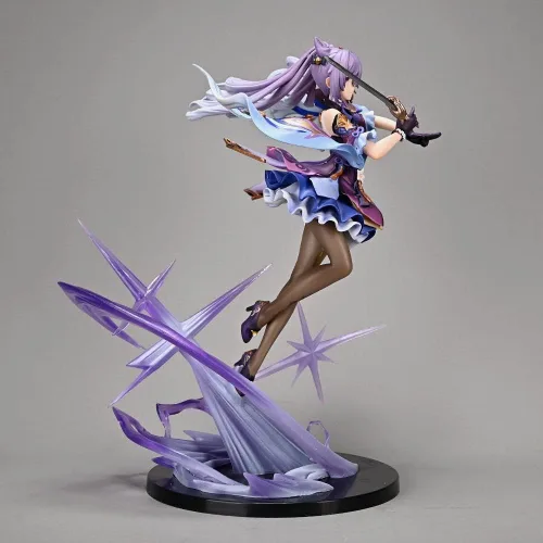 Vista 3 de G-I KeQing 1/7 Figura Siete Estrellas de Liyue Juego Personaje PVC Colección