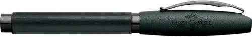 Vista 4 de Faber-Castell Essentio - Bolígrafo de punta redonda (aluminio), color negro