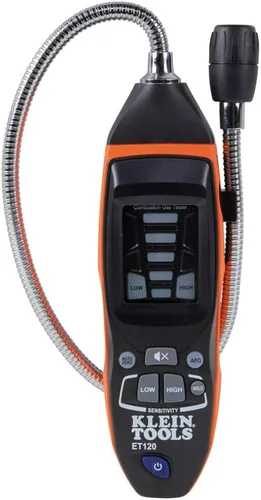 Vista 6 de Klein Tools 80142 Kit de detector de fugas de gas, detector de gas combustible, manómetro digital y comprobador de presión HVAC, doble puerto, 2