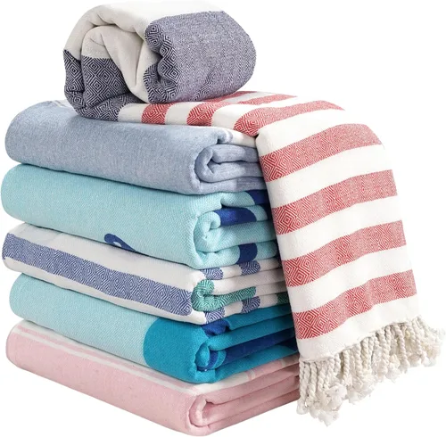Vista 29 de LANE LINEN Toalla de Playa, Paquete de 2 Toallas de Playa de Gran Tamaño, 39"x71", Toallas de Piscina de Secado Rápido para Adultos, Absorbentes a