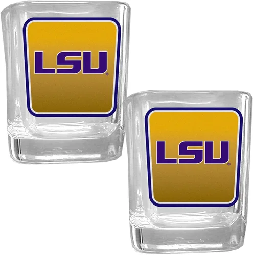 Vista 15 de Siskiyou Sports NCAA unisex Square Glass Shot Glass Set