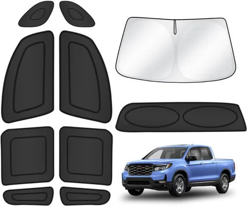 Vista 101 de T TGBROS Parasol para parabrisas para BMW X1 F48 2016 2017 2018 2019 2020 2021 2022 para ventana de automóvil, con bloqueo UV grueso y opaca