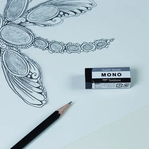 Vista 6 de TOMBOW Borrador mono, negro, pequeño