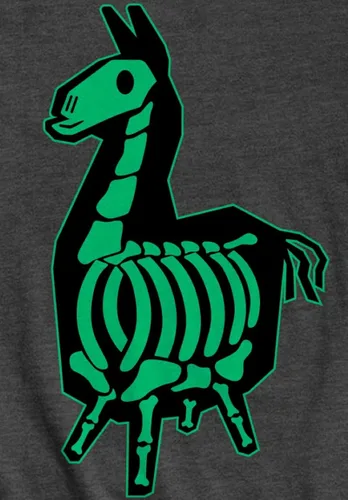 Vista 2 de FORTNITE X-Ray Llama - Camiseta de manga larga para niños grandes