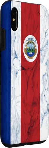 Vista 27 de Bandera de Costa Rica y fondo elegante - Funda del orgullo costarricense para iPhone 17