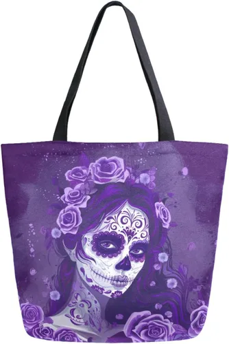 Vista 58 de Chic Funny Cute Pattern Big Handle Extra Large Shoulder Tote Bag for Beach Travel Weekender Gym Grocery Shopping