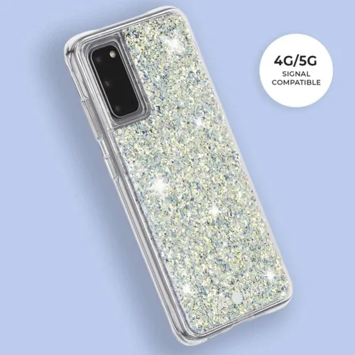 Vista 4 de Case-Mate - Twinkle - Funda para Samsung Galaxy S20 5G UW (Ultra Wideband) 6.2 - Stardust (CM043191)
