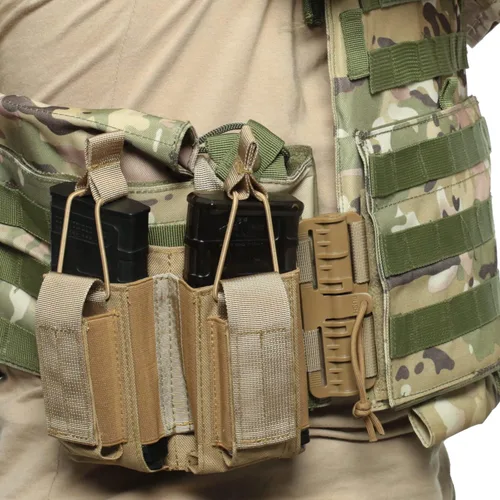 Vista 6 de Funda Molle para revistas con parte superior abierta, soporte para revistas doble/triple