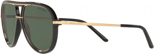 Vista 3 de Ralph Lauren Gafas de sol de aviador de metal Rl8177 para hombre
