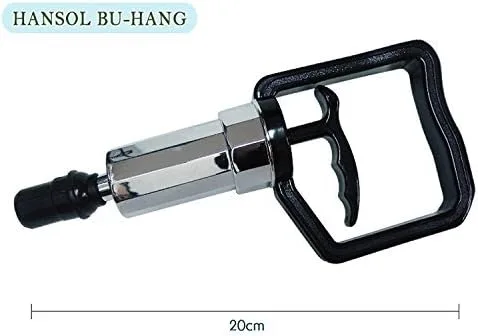 Vista 2 de Hansol Pistol Grip Hand Pump - Bomba de aire para juegos de ventosas Hansol, 1 unidad