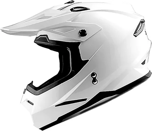 Vista 21 de 1Storm - Casco de motocross para adultos, BMX, MX, ATV, Dirt Bike, motocicleta cuádruple de cuatro ruedas, estilo de carreras, HF801 Sonic Blue