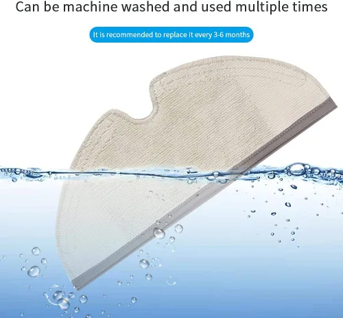 Vista 6 de Elemento filtrante del tanque de agua de la fregona compatible con Xiaomi Mi Mijia Roborock E35 E25 E20 S50 S6 S51 Accesorios