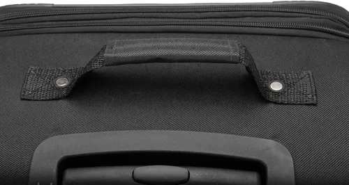 Vista 6 de U.S. Traveler Aviron Bay - Equipaje extensible con ruedas giratorias, Negro), US08125K23