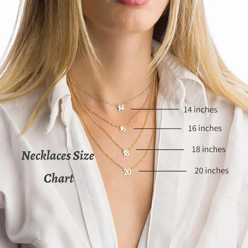 Vista 6 de Dreamdecor - Collar con dije, nombre personalizado, plata de ley, regalo de joyería para mujer