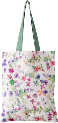 Vista 45 de Maison d' Hermine Bolsa de mano para mujer, 100% algodón, reutilizable, para compras, perfecta para primavera y verano