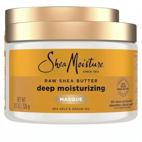 Vista 12 de SheaMoisture - Mascarilla hidratante profunda de manteca de karité