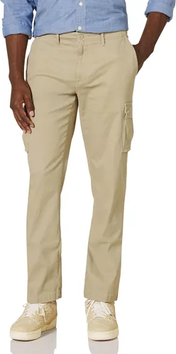 Vista 24 de Amazon Essentials - Pantalones cargo elásticos de corte recto para hombre (disponibles en tallas grandes y altas)
