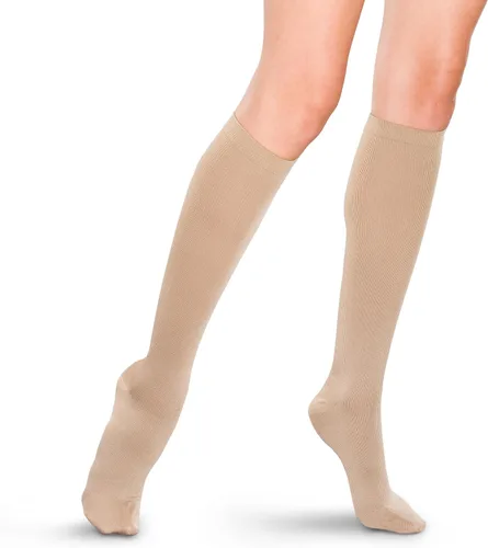 Vista 5 de THERAFIRM Calcetines de vestir de compresión suave de 15-20 mmHg para mujer