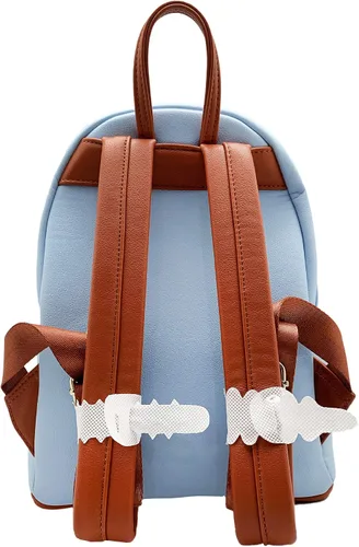 Vista 3 de LOUNGEFLY X DISNEY Dumbo Stripe Star of The Show Mini mochila