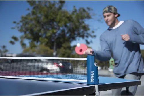 Vista 5 de JOOLA Red retráctil de ping pong con abrazaderas – Red de tenis de mesa se estira 5.75 pies – Abrazaderas en la mesa de hasta 2 pulgadas de grosor