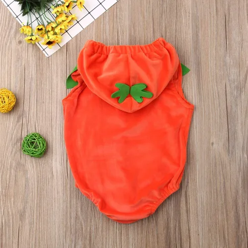 Vista 6 de Disfraz de calabaza de Halloween para bebés y niños pequeños