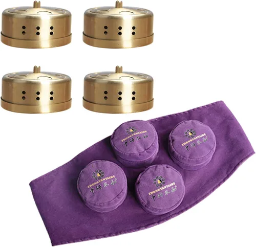 Vista 12 de Solid Wood Small moxibustion Box moxibustion Therapy