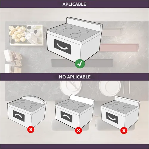 Vista 6 de STUTOV Estante superior magnético para estufa de 30 pulgadas, estante de especias negro y organizador de condimentos, estante de cocina magnético