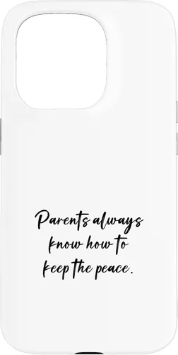Vista 14 de iPhone 16 Parents always know how to keep the peace. Case