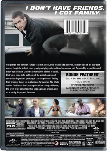 Vista 2 de Furious 7 DVD