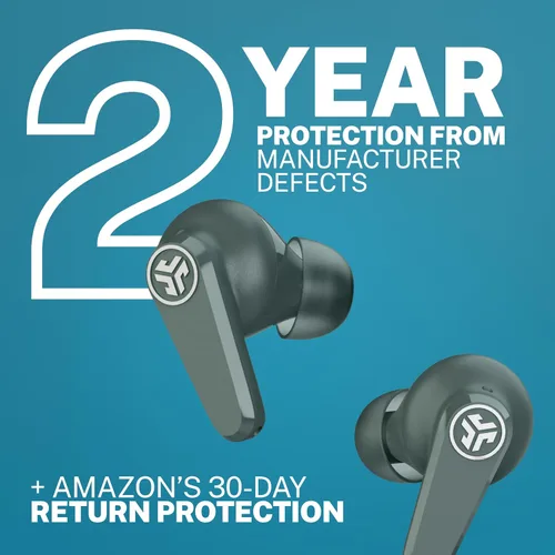 Vista 2 de JLab Go Pods ANC Auriculares True Wireless Bluetooth y Estuche de Carga, Cancelación Activa de Ruido Híbrida + Sé Consciente para una Escucha Salvia