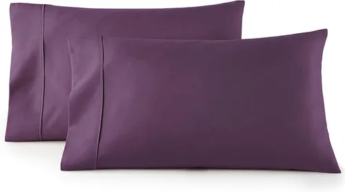 Vista 8 de Trend Bedding Mart Funda de almohada extra grande para almohadas más esponjosas - Funda de almohada extra alta de lujo 100% algodón egipcio de 600