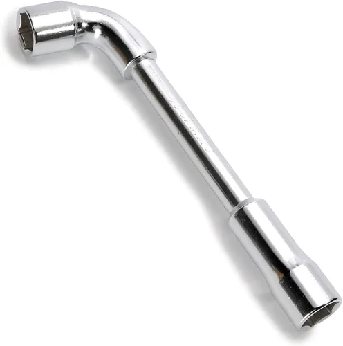 Vista 15 de Auniwaig Llave hexagonal métrica en forma de L de 0.236 in, acero al cromo vanadio, codo de espejo cromado, soporte de broca de doble cabeza