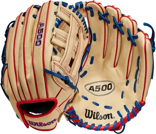 Vista 13 de Wilson 2023 A500 Guante de béisbol juvenil