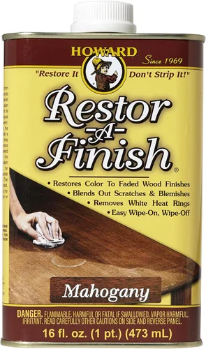 Vista 15 de HOWARD RF6016 Restor-A-Finish, 16 oz, nogal oscuro